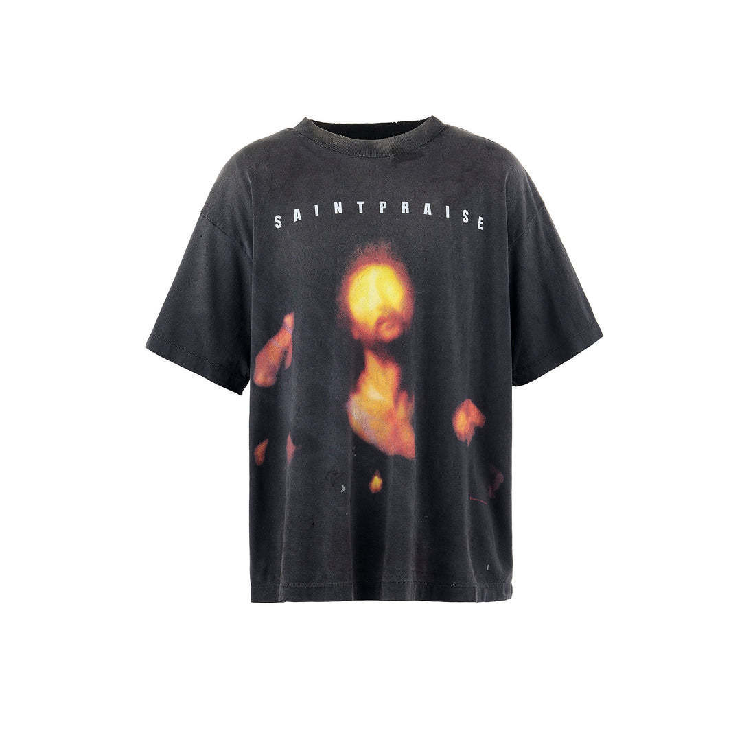 [SAINT Mxxxxxx]SS TEE / SAINT PRAISE/BLACK    要在庫確認