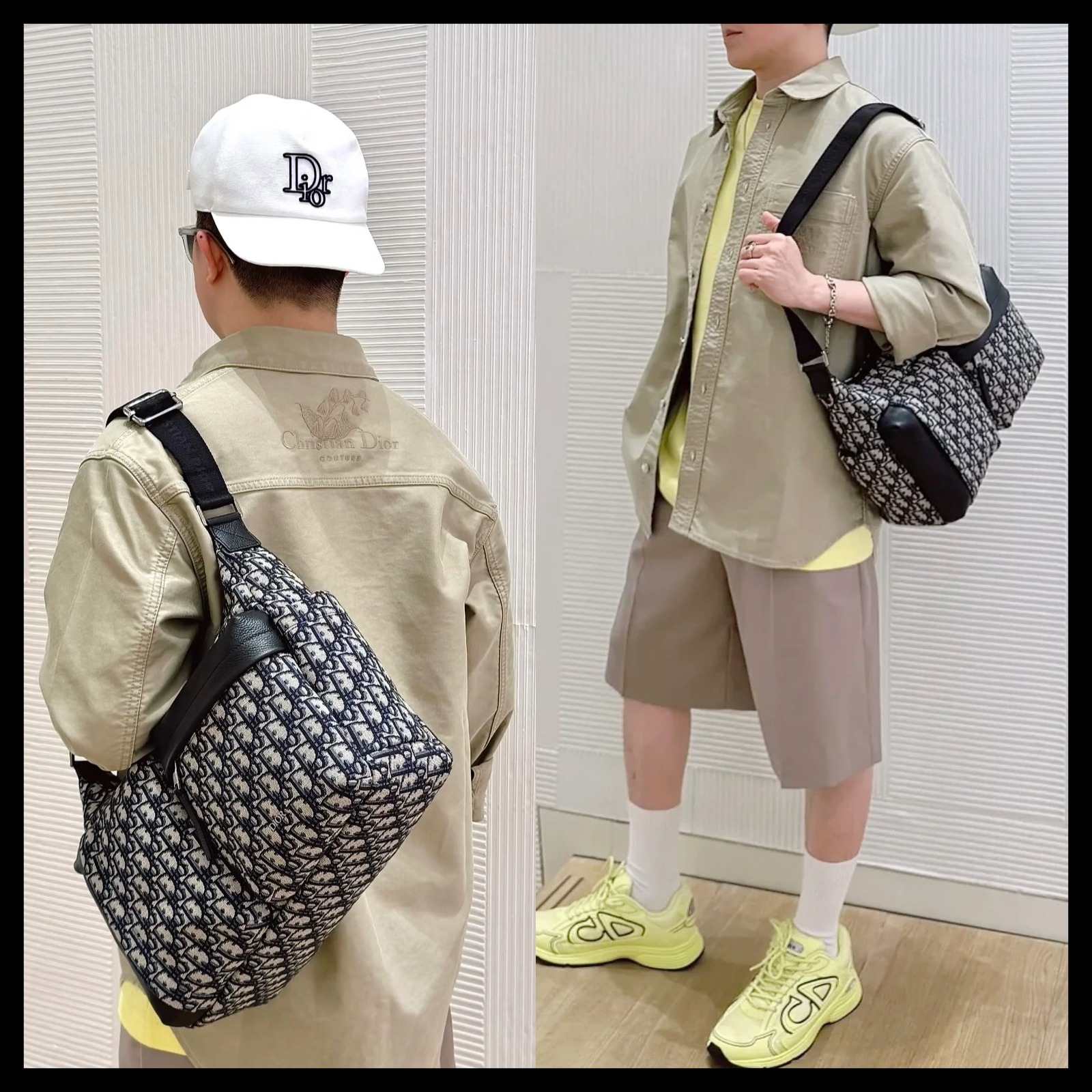 【上品×クール♪】DIOR★CD Couture Lily of the Valley シャツ