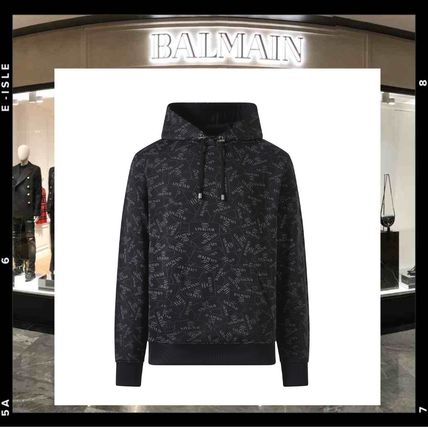 送料関税込【BALMAIN】プリントバルマンパリパーカー 230615-003_1.jpg