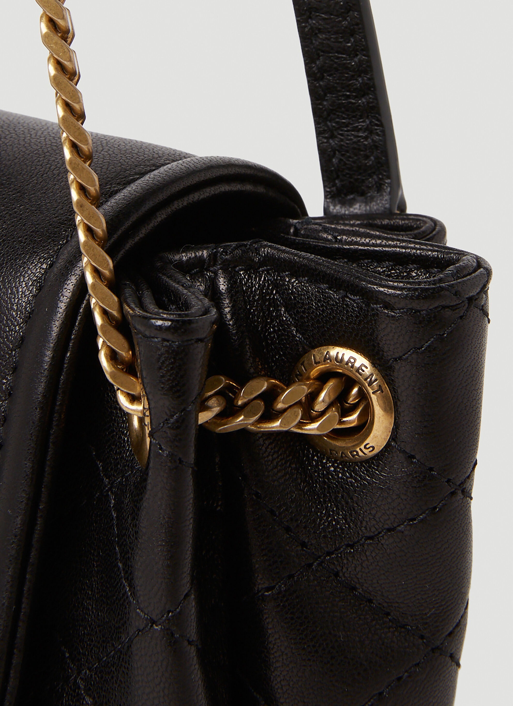 気品漂う名品《Saint Laurent 》ミニ ノリタ ショルダーバッグ