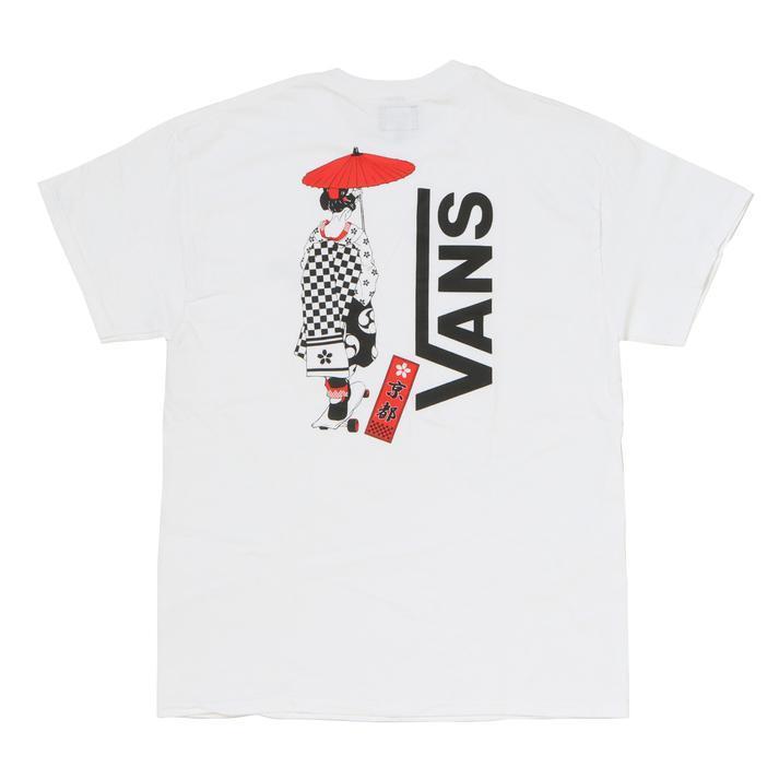 【VANS】 ヴァンズ M Kyoto Maiko-San TEE WHITE 国内発送