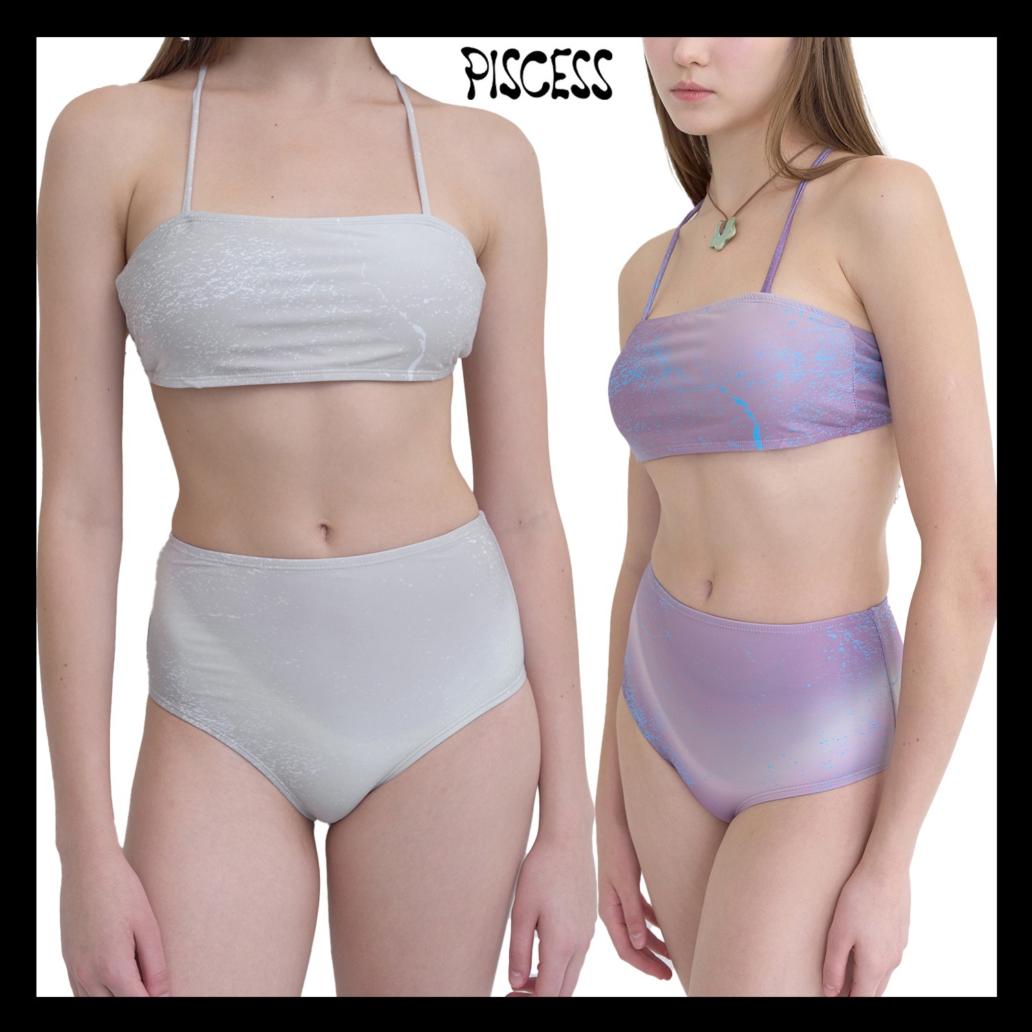 【PISCESS】Splash Bandeau Bikini ☆ビキニ☆
