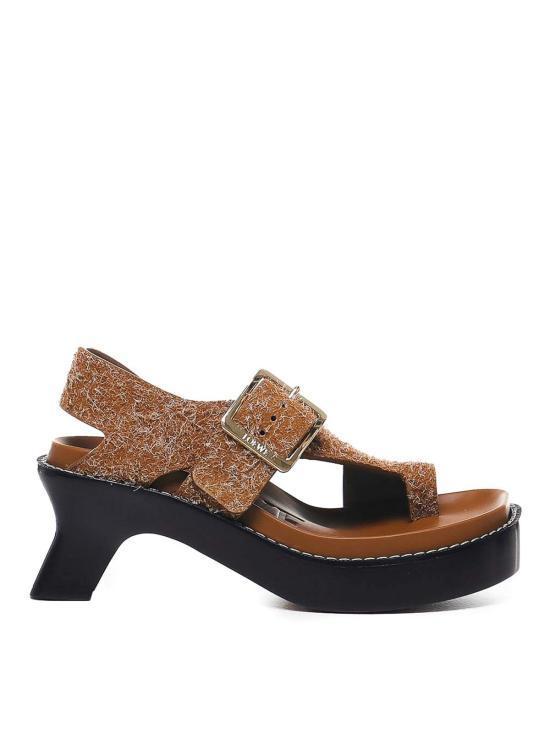 サンダル・ミュール LOEWE Women Sandals L814465X92LOEWEEASE2530 Brown