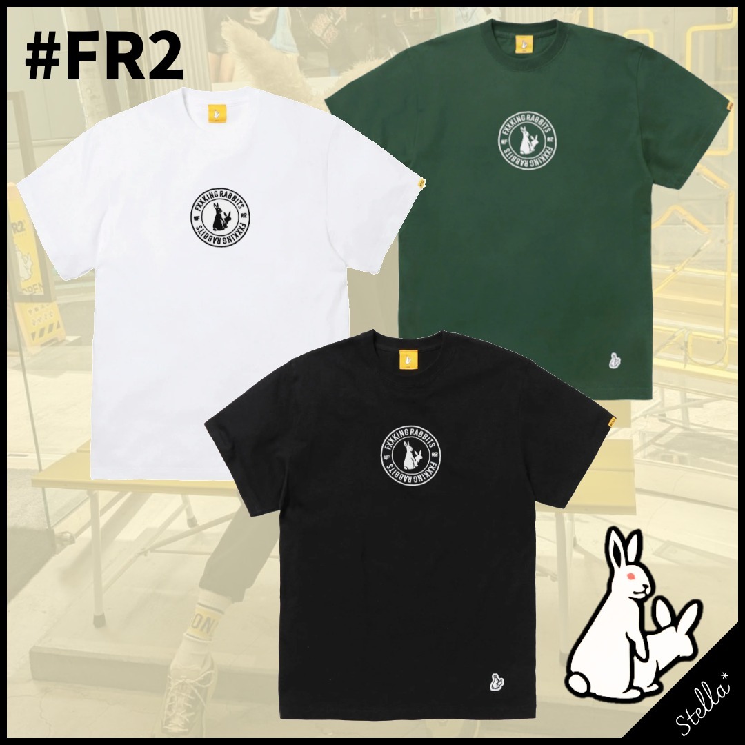 完売前に■#FR2■Embroidery Circle Logo T-shirt★話題ブランド