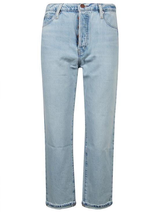 デニム・ジーパン FRAME Women Straight Pants LMEC510AFZIG BLUE