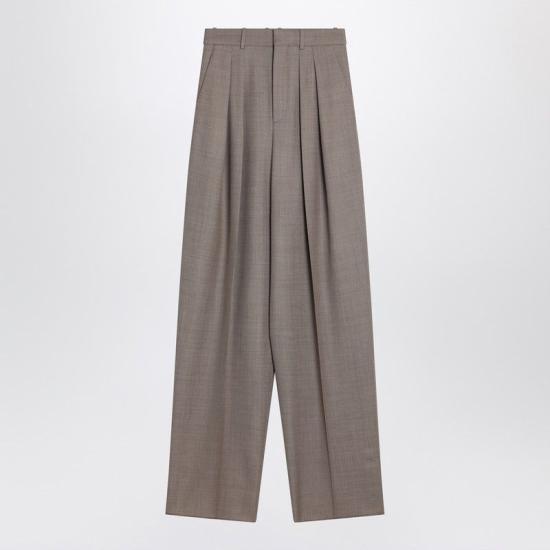 パンツ SAINT LAURENT Women Straight Pants 824389Y1I25 1506 BEIGE