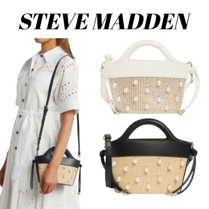 夏にピッタリ ★Steve Madden★パール かごバッグ クロスボディ
