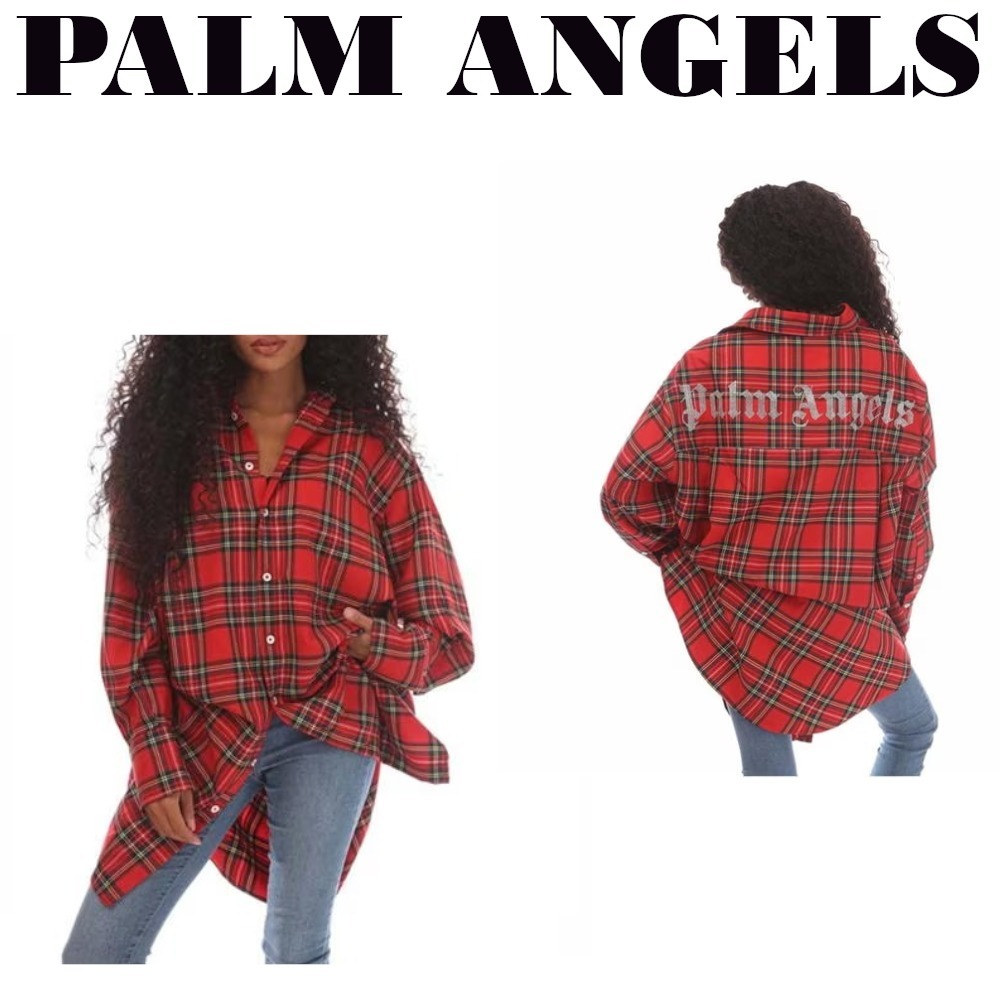 関税送料込み♦PALM ANGELS シャツドレス