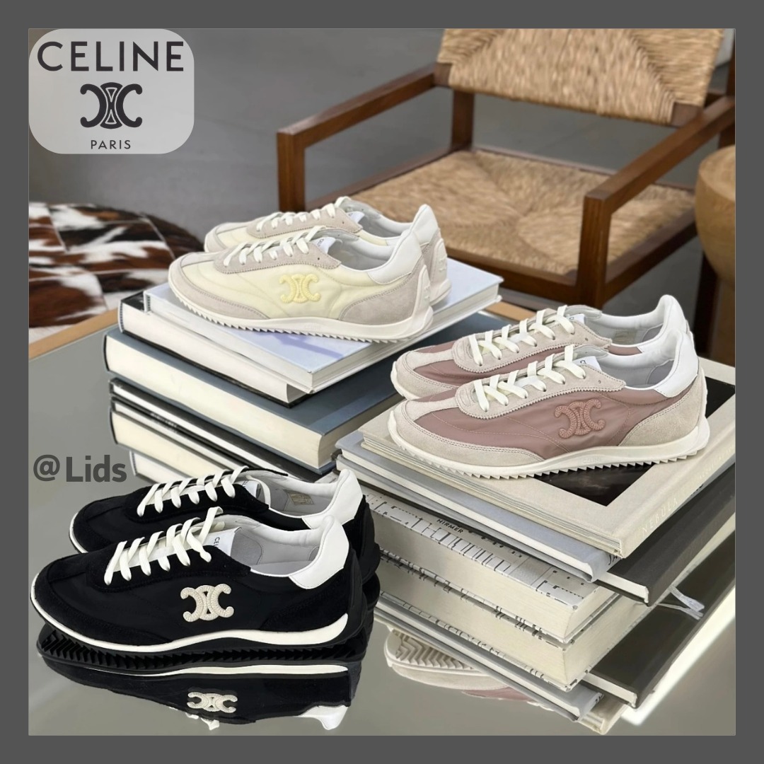 【洗練スウェード】CELINE ロートップスニーカー ≪レーサー≫