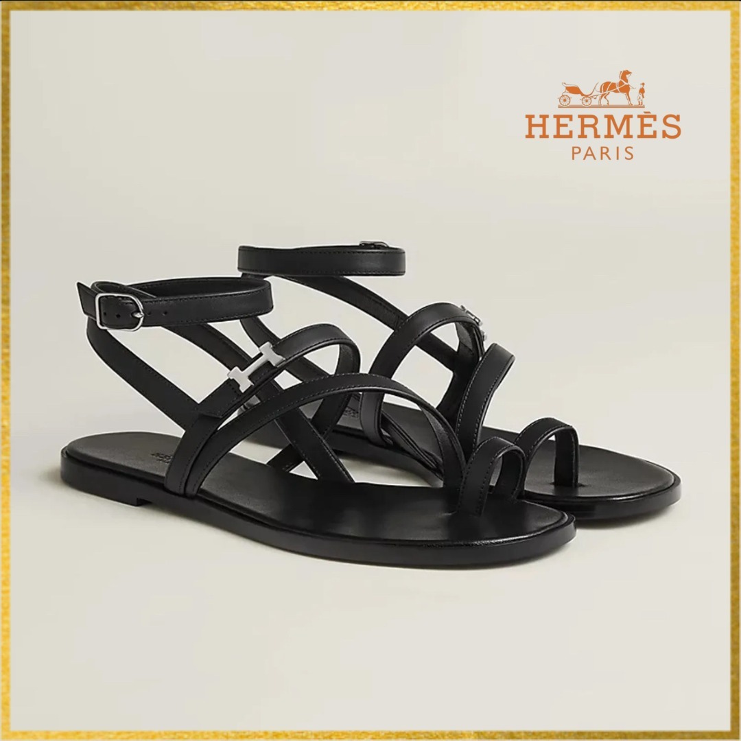 【夏に大人気☆エレガント】◆HERMES◆ハーモニーサンダル