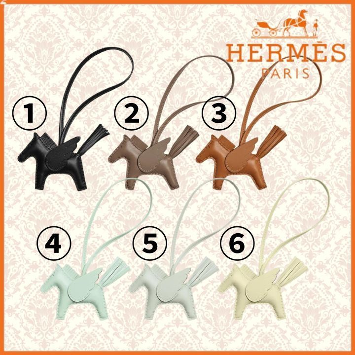 【希少☆海外限定】HERMES チャーム ペガサス ロデオチャーム PM