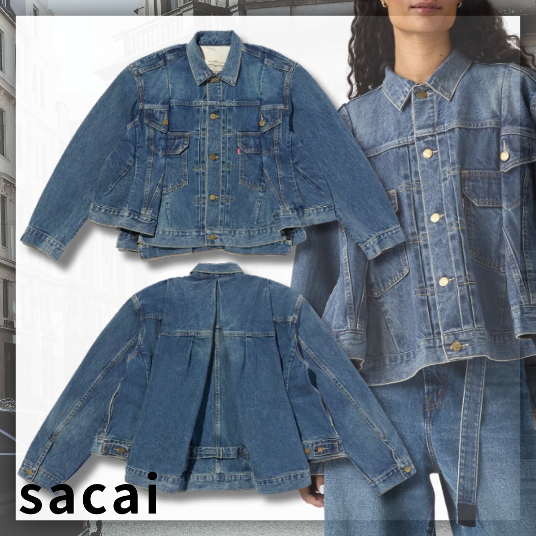 【限定コラボ】関税込/匿名配送 Levi's x sacai Denimジャケット