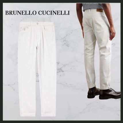 ホワイト（白）系 BRUNELLO CUCINELLI(ブルネロクチネリ) デニム