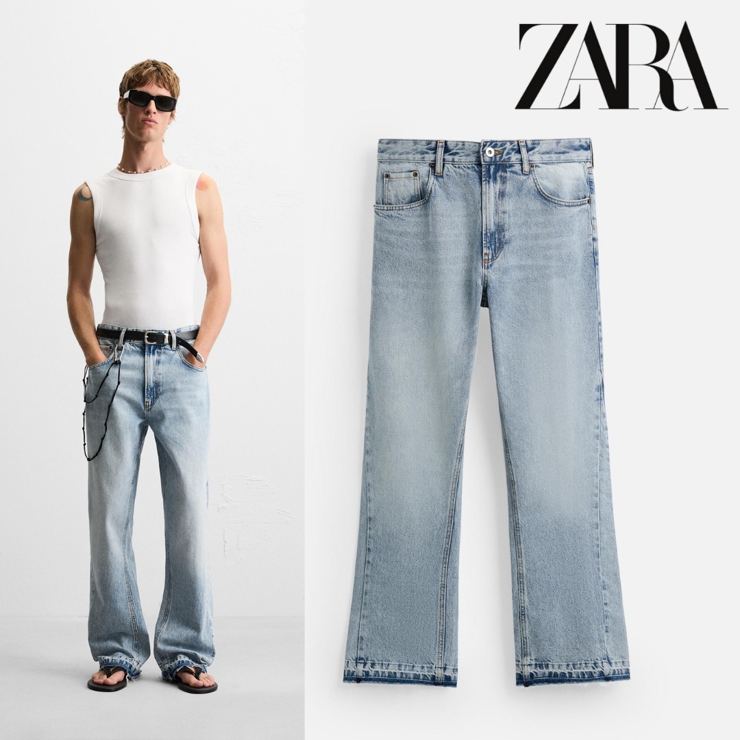 ［ZARA］フレアフィットジーンズ 5585/444/400
