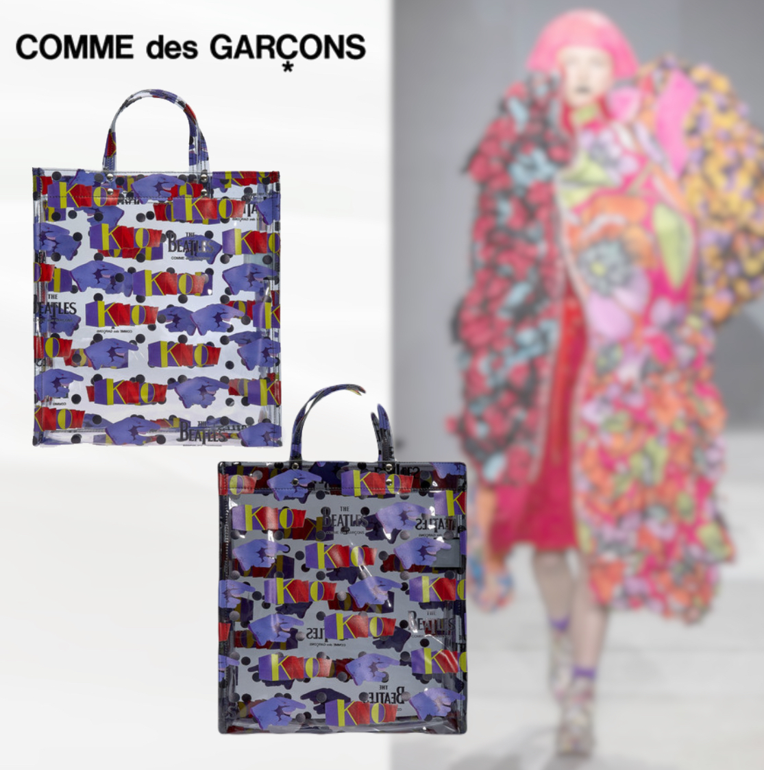 完売品【即納】COMME des GARCONS コムデギャルソン Beatles Bag