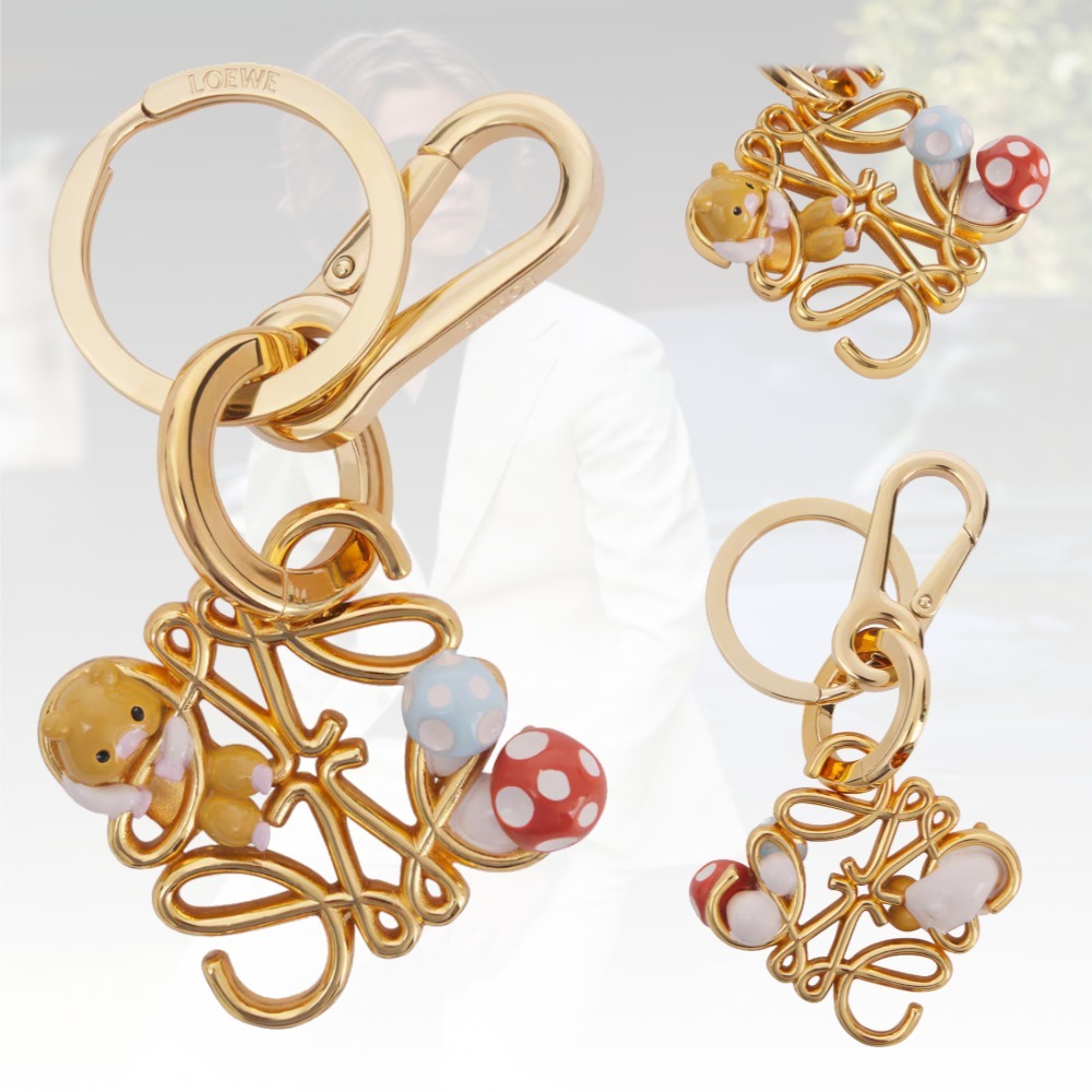 【Loewe】x Suna Fujita Anagram Hamster bag charm
