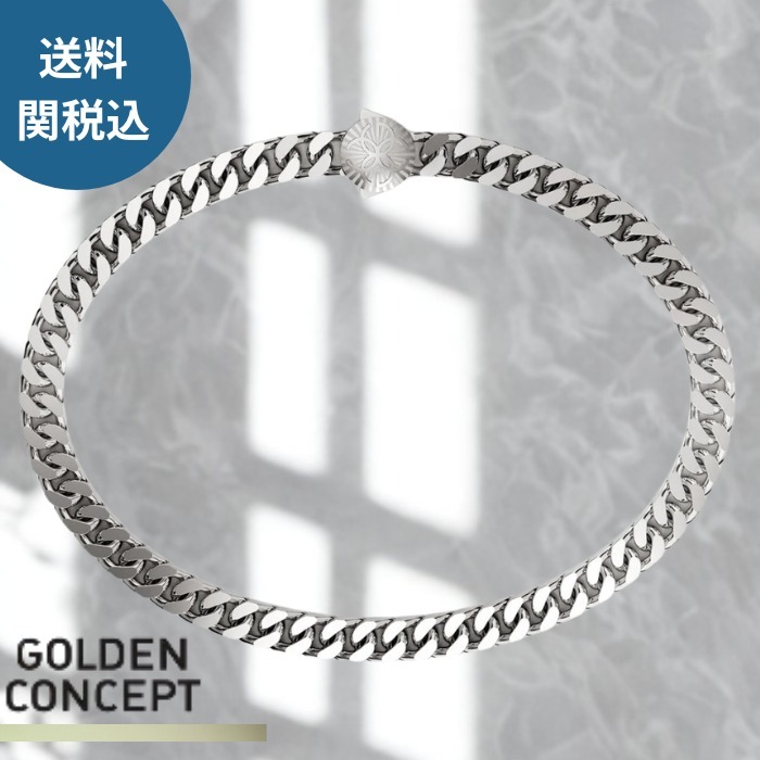 ≪高級感抜群≫【GOLDEN CONCEPT】ネックレス キューバン 15 MM