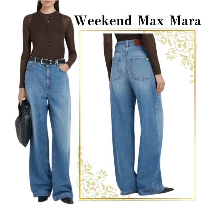 ◆Weekend Max Mara◆ ブラバ ハイライズ ワイドジーンズ