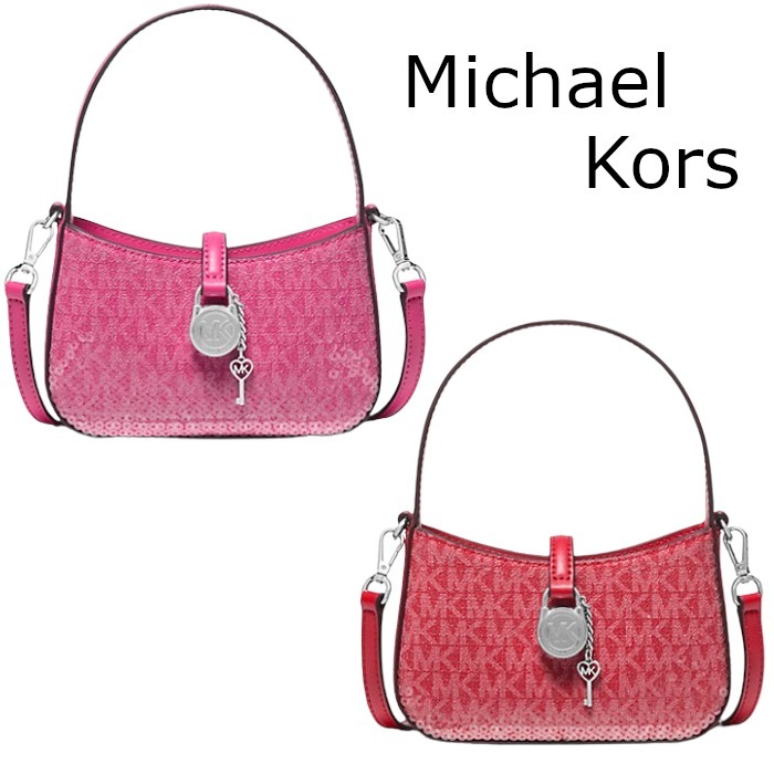 【Michael Kors】ライラ シグネチャー ロゴ クロスボディバッグ