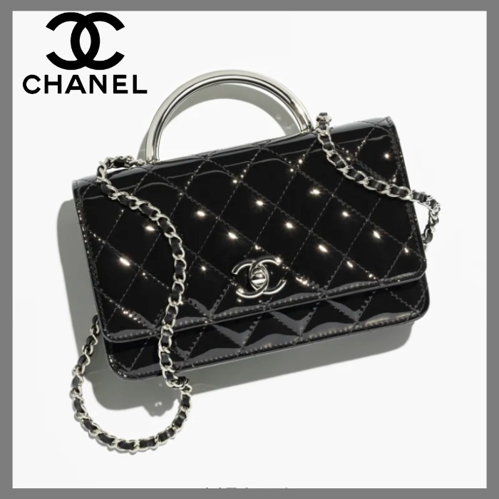 25P★【CHANEL】チェーンウォレット