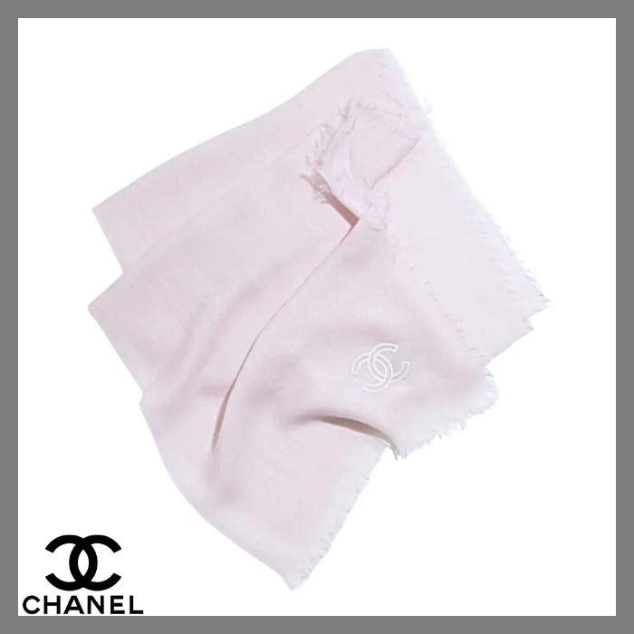 25P★【CHANEL】カシミア ストール