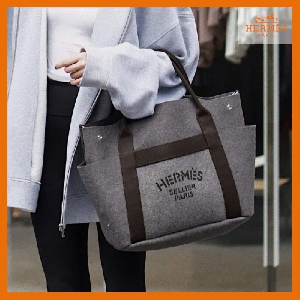 カジュアルでお洒落☆【HERMES】 グルーミングトートバッグ