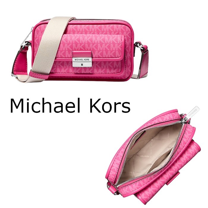 【Michael Kors】ブラッドショー ロゴ カメラクロスボディバッグ