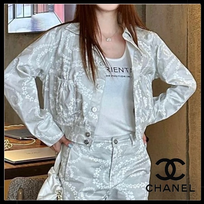 【こだわりのデザインが映える☆】CHANEL ココビーチ ジャケット