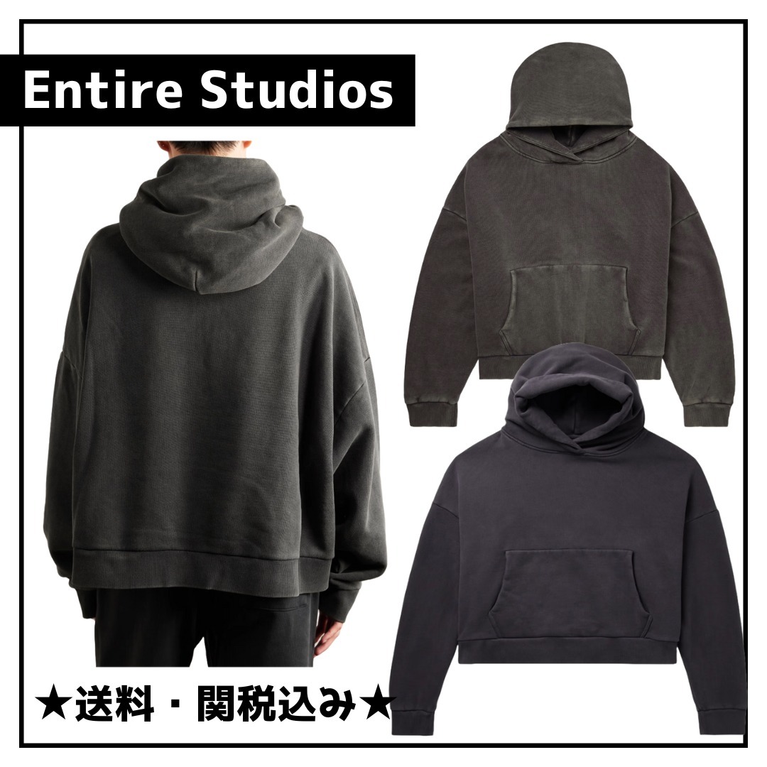 ★送料・関税込み★【ENTIRE STUDIOS】ヘビー フードパーカー