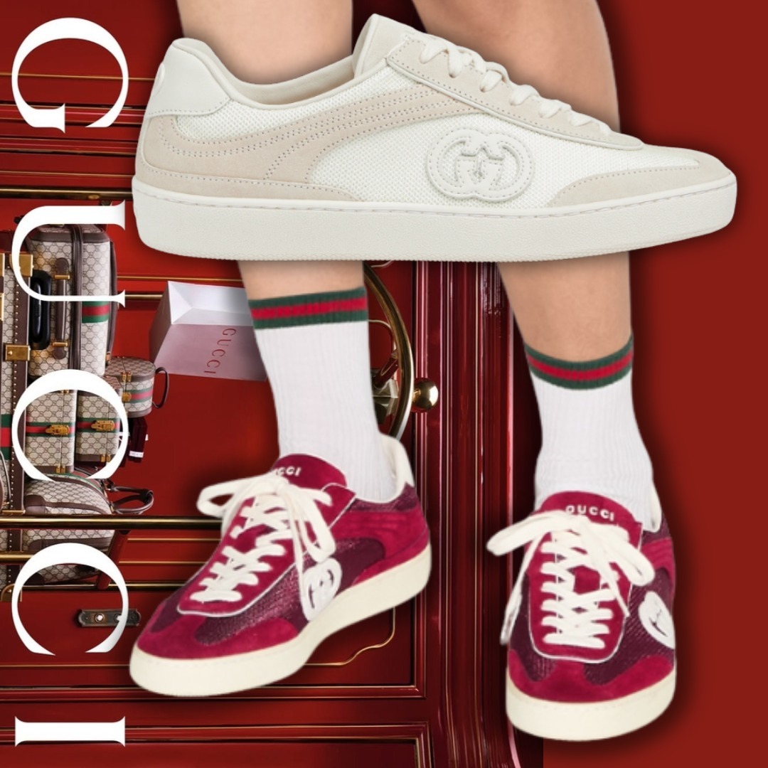 すぐ届く!【GUCCI】レディース G75 スニーカー