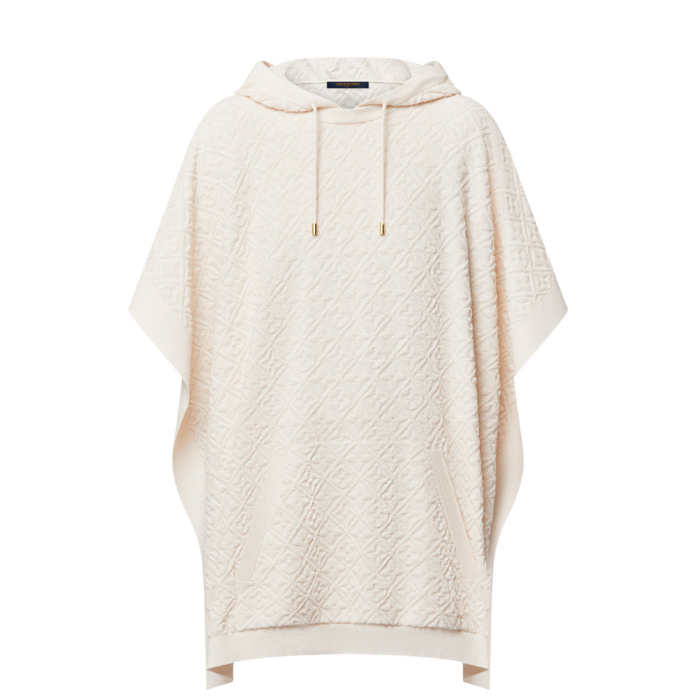 《LOUIS VUITTON》新作！モノグラムフラワータオルポンチョ