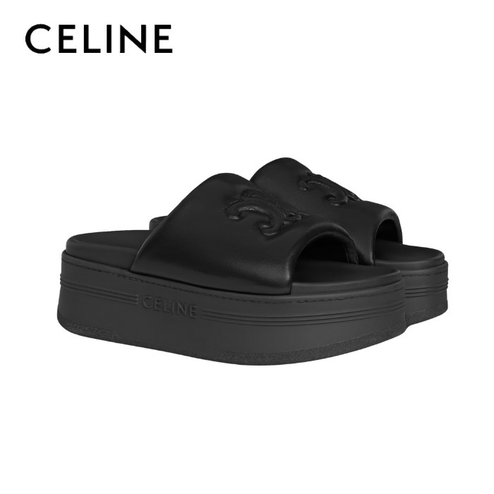 大活躍♪CELINE ブロックスライド トリオンフ / ラムスキン