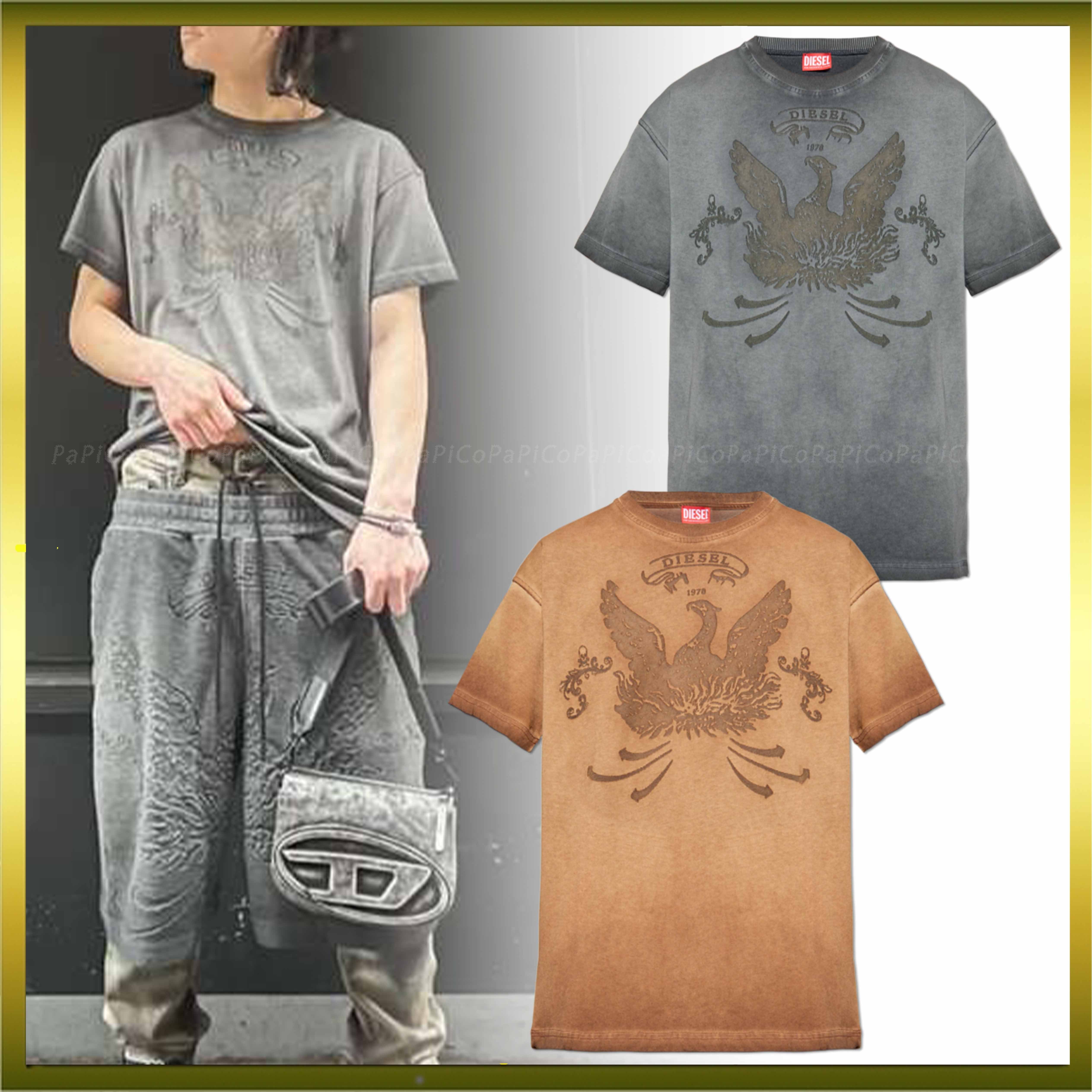【特価！関税送料込】DIESEL フェニックスモチーフ Tシャツ