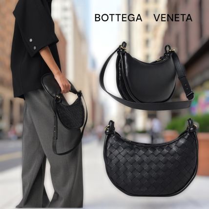 BOTTEGA VENETA ジェメッリ メッセンジャーバッグ 796638V1W51 Bottega Veneta Black Gemini Messenger Bag | TheDoubleF