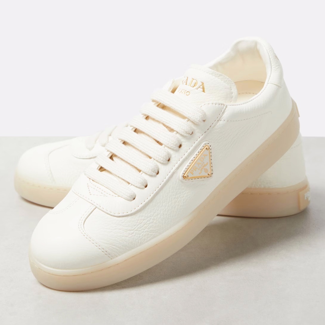 VIPセール◆PRADA◆レディース ロゴ レザー スニーカー