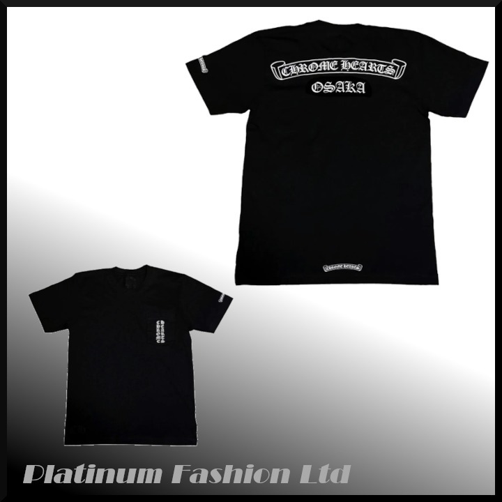 希少品◆送料込【CHROME HEARTS】クロールロゴ Tシャツ 大阪限定