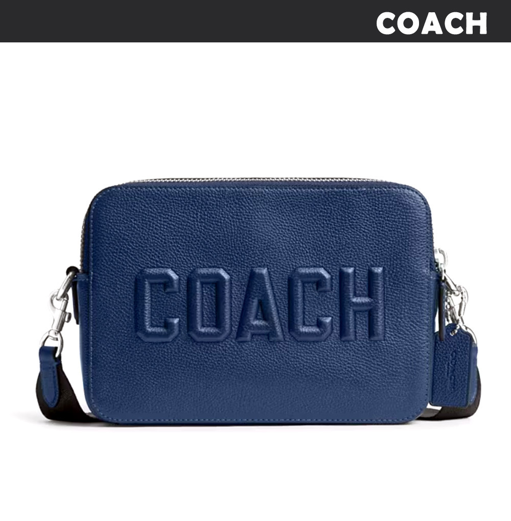 Coach◆Charter Crossbody Bag 24 Deep Blue