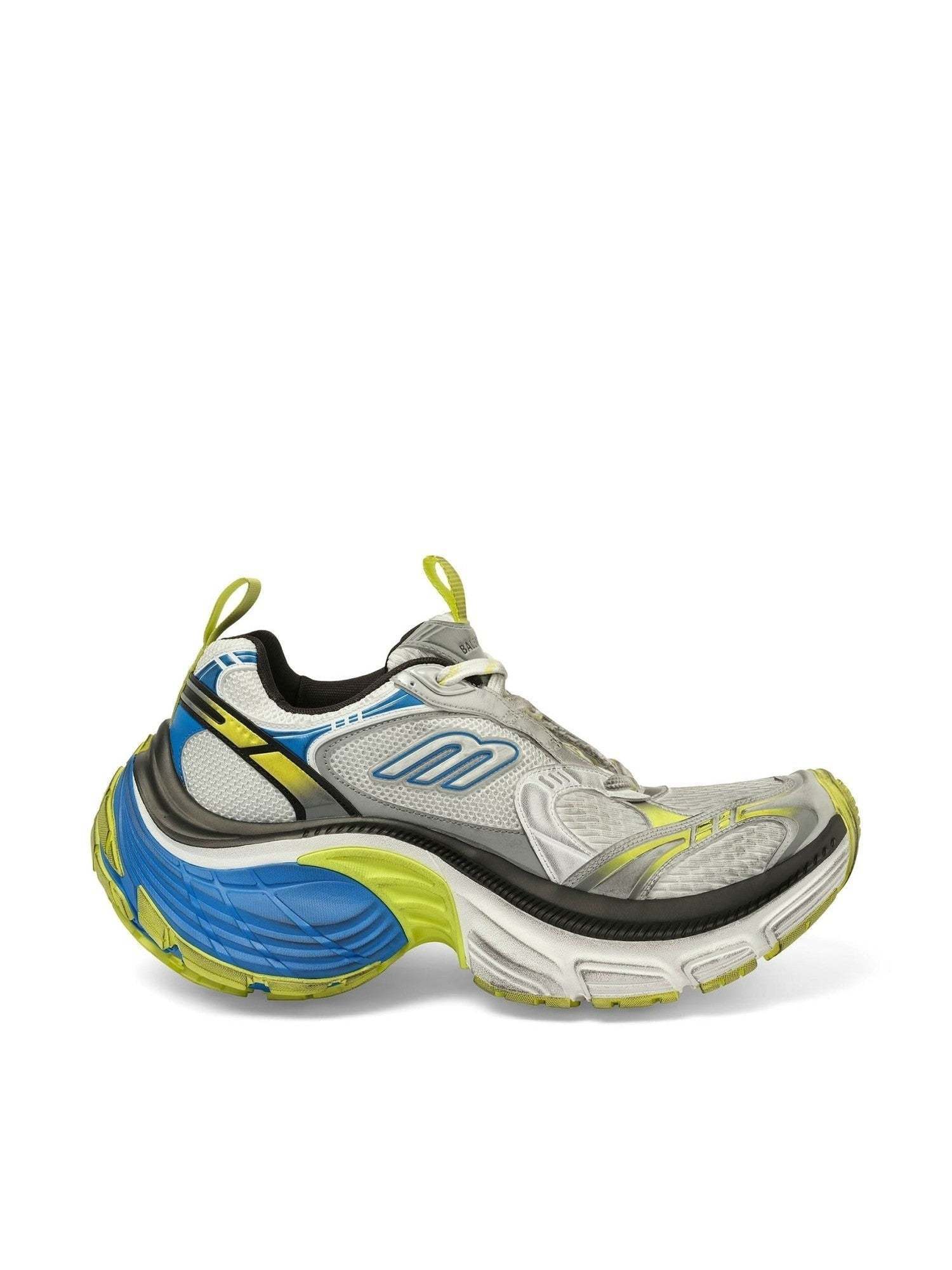 スニーカー BALENCIAGA 10XL Sneaker in White/Yellow/Blue