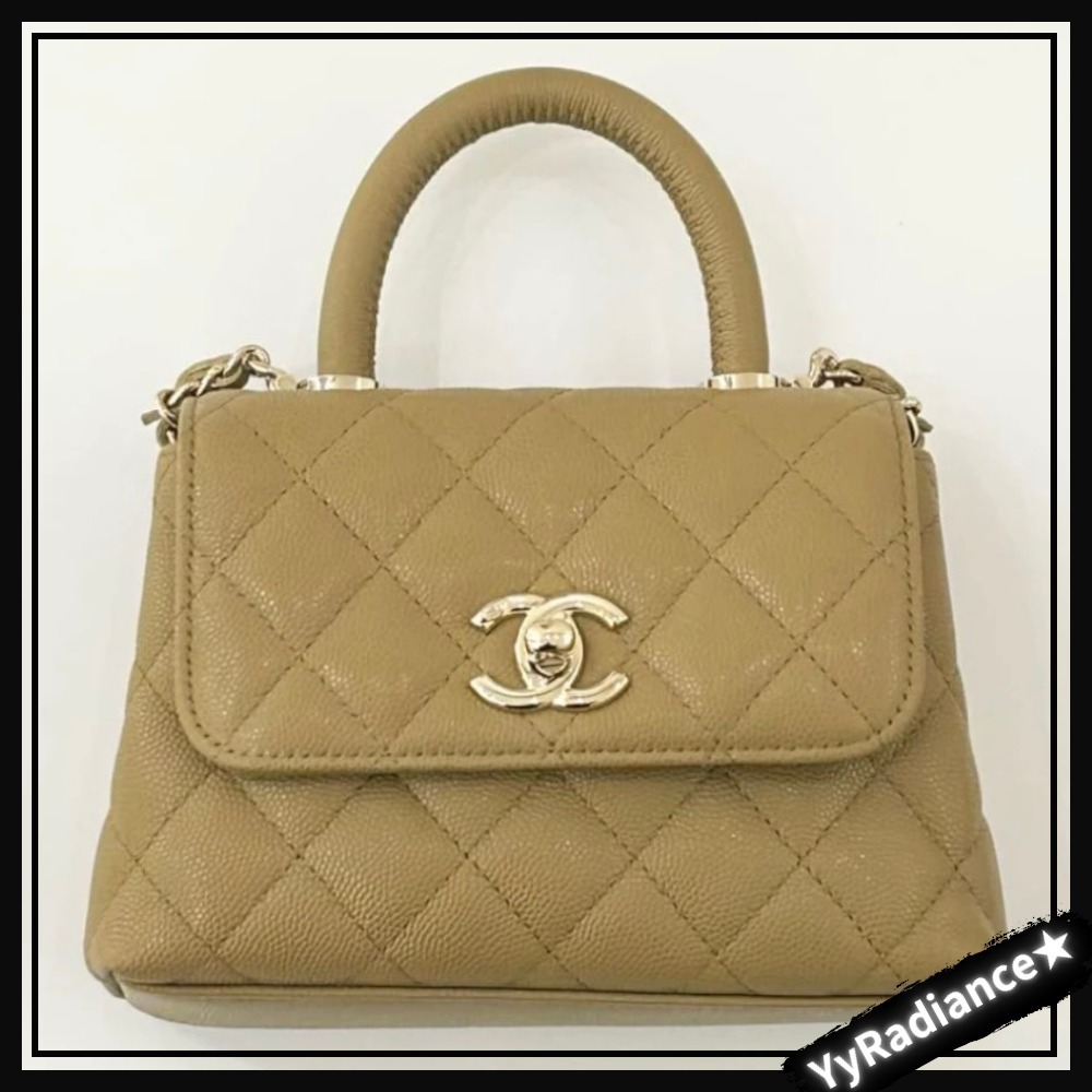 【気品あふれる存在感♡】CHANEL ココハンドル14.5cm