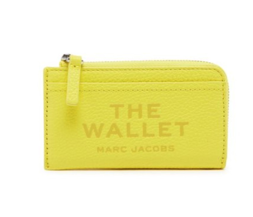 【Marc Jacobs】トップジップマルチウォレット イエロー