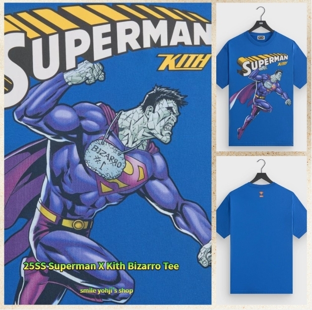 ★25SS★Superman X Kith Bizarro Tee