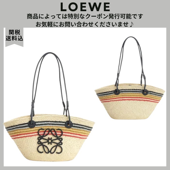 VIP価格.LOEWE アナグラム バスケット バッグ スモール 関送込