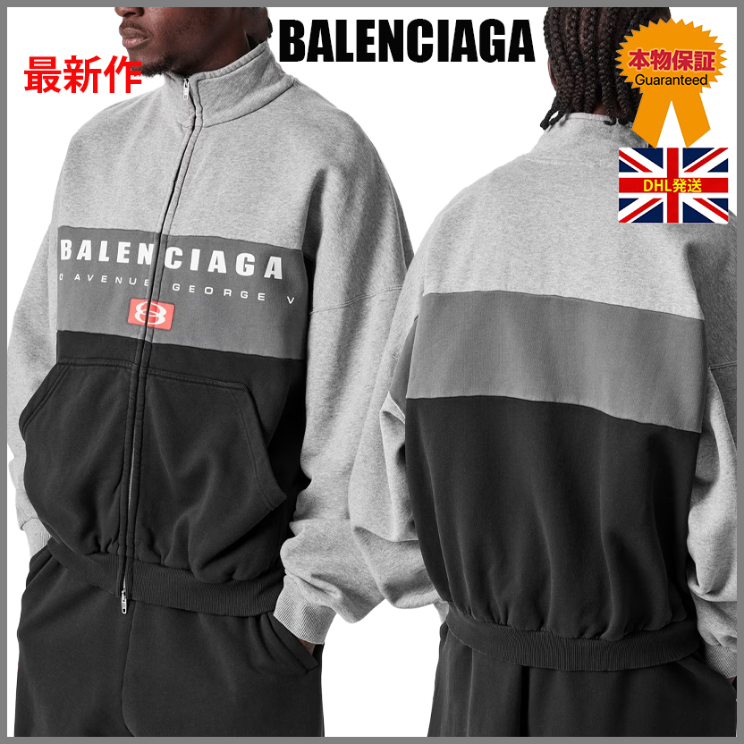 【BALENCIAGA】最新作★LOGO ZIP ジャケット