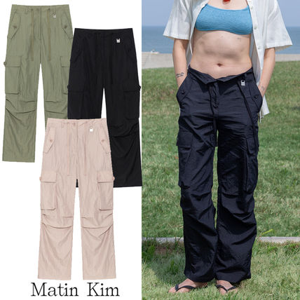 韓国 無地 Matin Kim(マーティンキム) パンツ(レディース