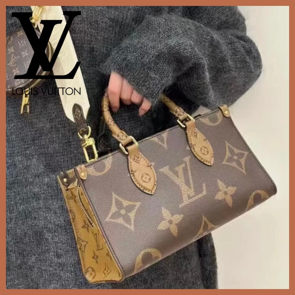 【使い勝手抜群♪人気】Louis Vuitton オンザゴー EW チェーン