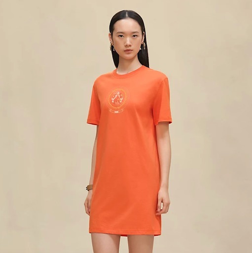 《洗練されたデザイン♡》HERMES MaxiCartiglio ワンピース