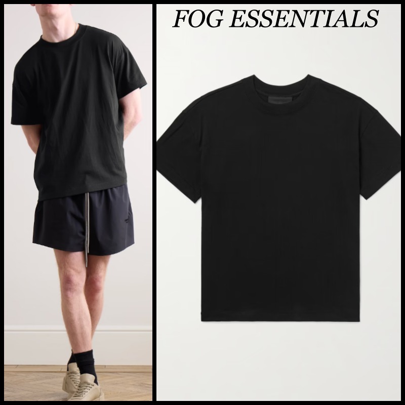 【関税込】人気◆FOG ESSENTIALS◆ロゴ コットン Tシャツ 半袖
