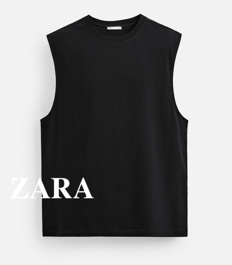 ★ドイツ発*ZARA*新作*リラックスフィットタンク/BLACK★