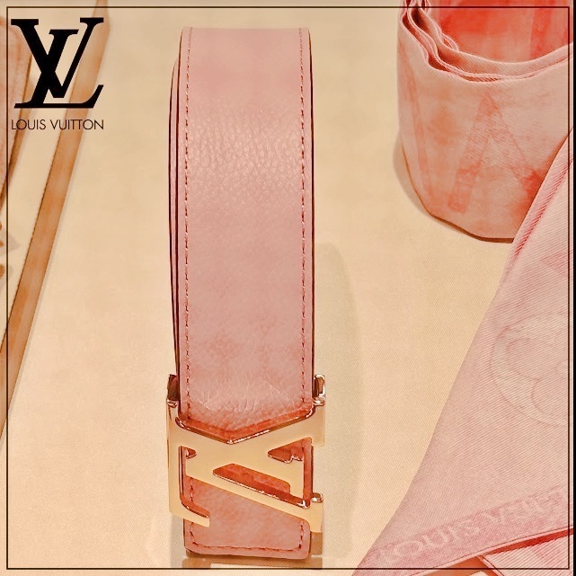 《かわいい》LV ベルト リバーシブル モノグラム
