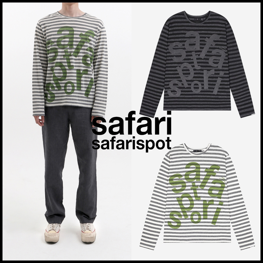 SAFARISPOT ■ Ticketing Stripe Border Tee